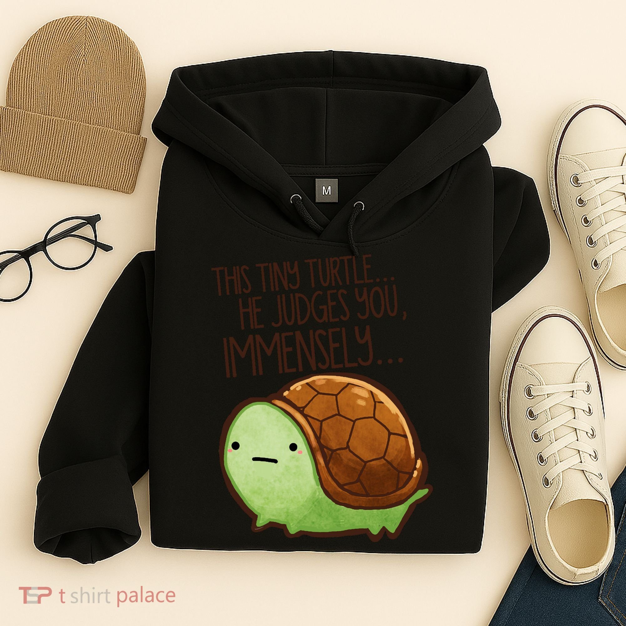 This Turtle.. He Judges You. Hoodie