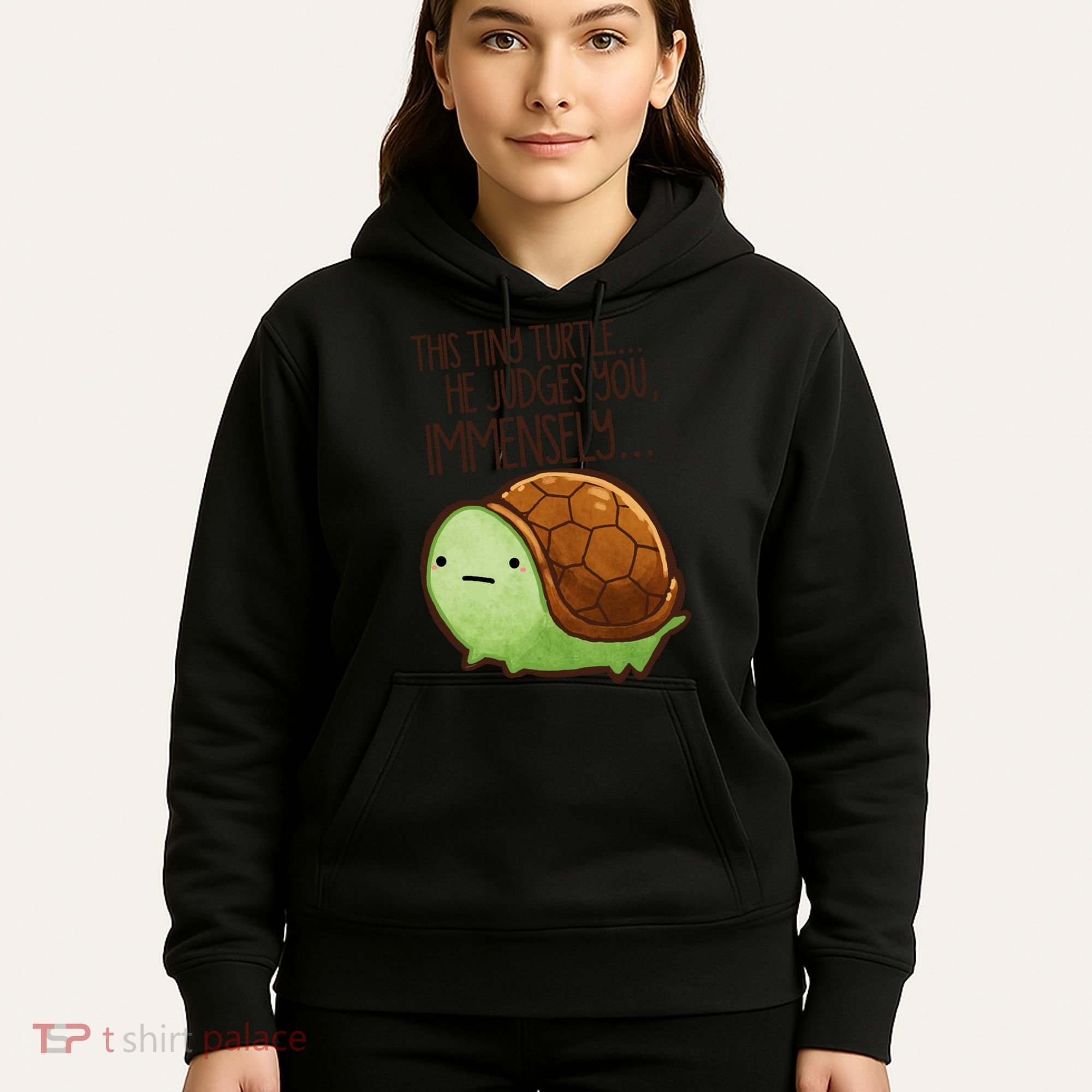 This Turtle.. He Judges You. Hoodie