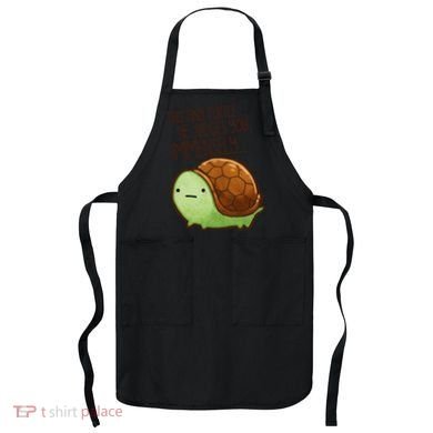 This Turtle.. He Judges You. Apron