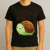 This Turtle.. He Judges You. T-Shirt thumb 3