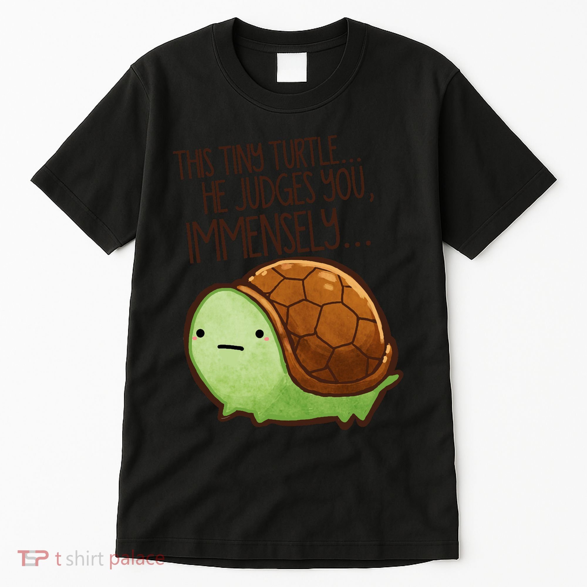 This Turtle.. He Judges You. Tall T-Shirt