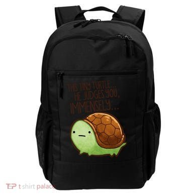 This Turtle.. He Judges You. Backpack
