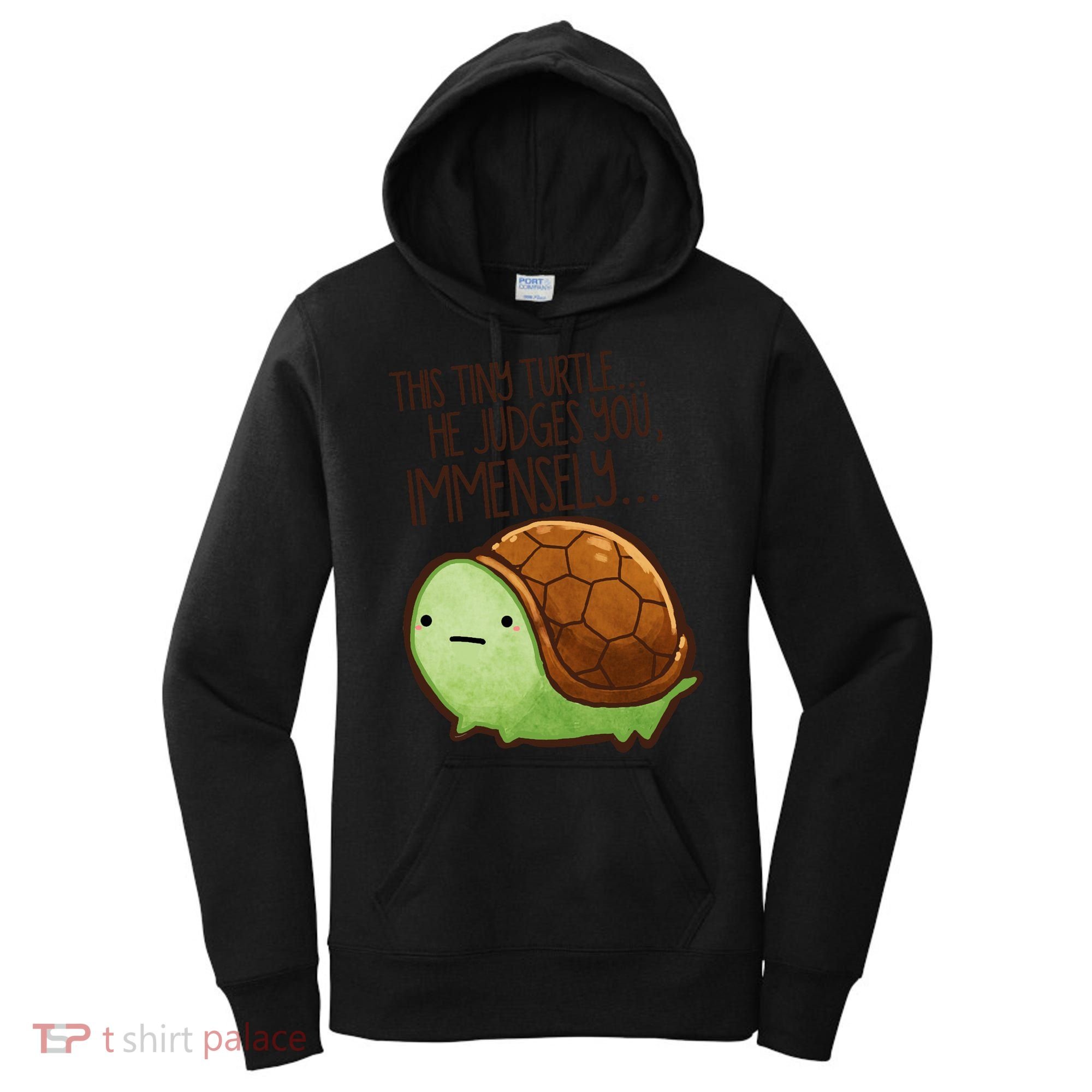 This Turtle.. He Judges You. Women's Hoodie