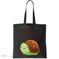 This Turtle.. He Judges You. Tote Bag thumb 0
