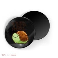 This Turtle.. He Judges You. Magnet thumb 0