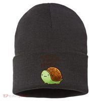This Turtle.. He Judges You. Sustainable Knit Beanie thumb 0