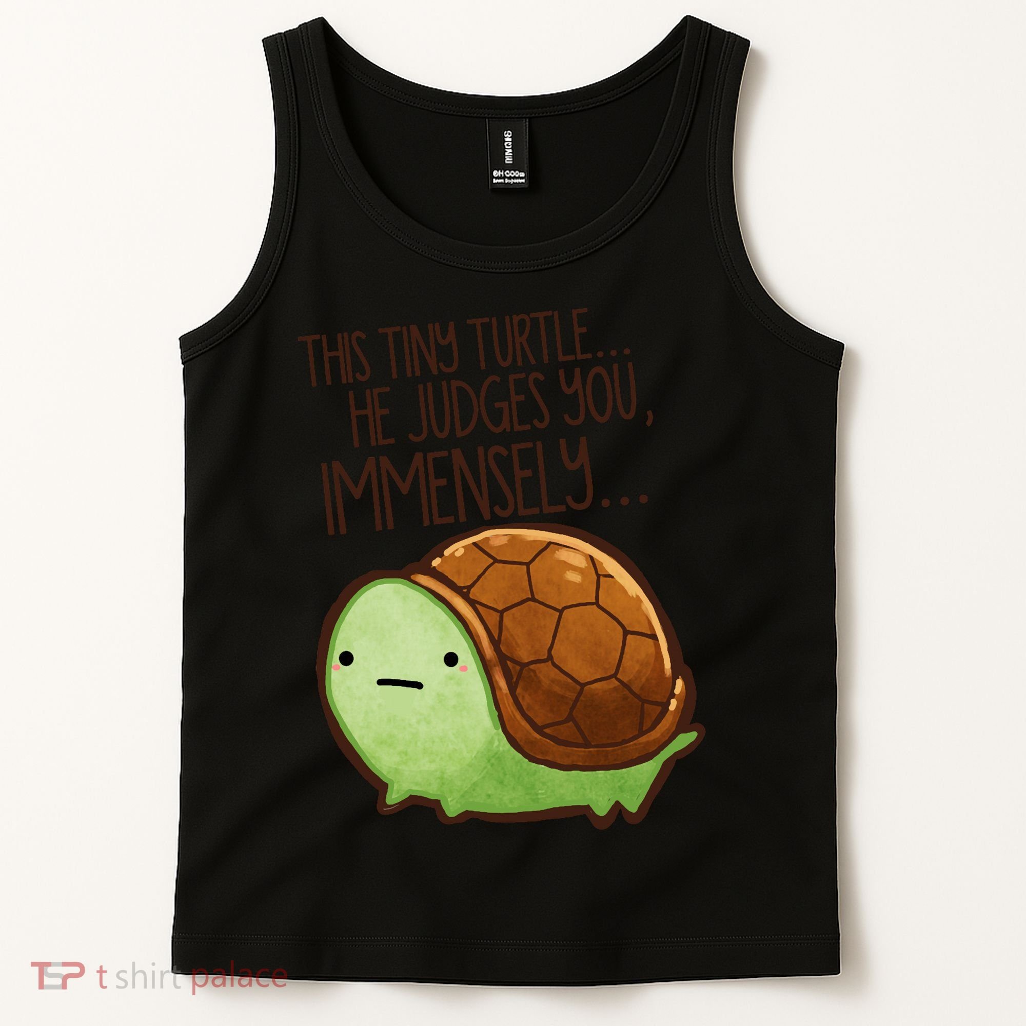 This Turtle.. He Judges You. Tank Top