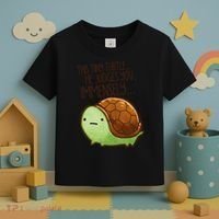 This Turtle.. He Judges You. Toddler T-Shirt thumb 3