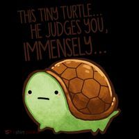 This Turtle.. He Judges You. Kids Sweatshirt thumb 2