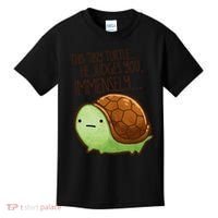 This Turtle.. He Judges You. Kids T-Shirt thumb 0