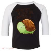 This Turtle.. He Judges You. Toddler Fine Jersey T-Shirt thumb 0