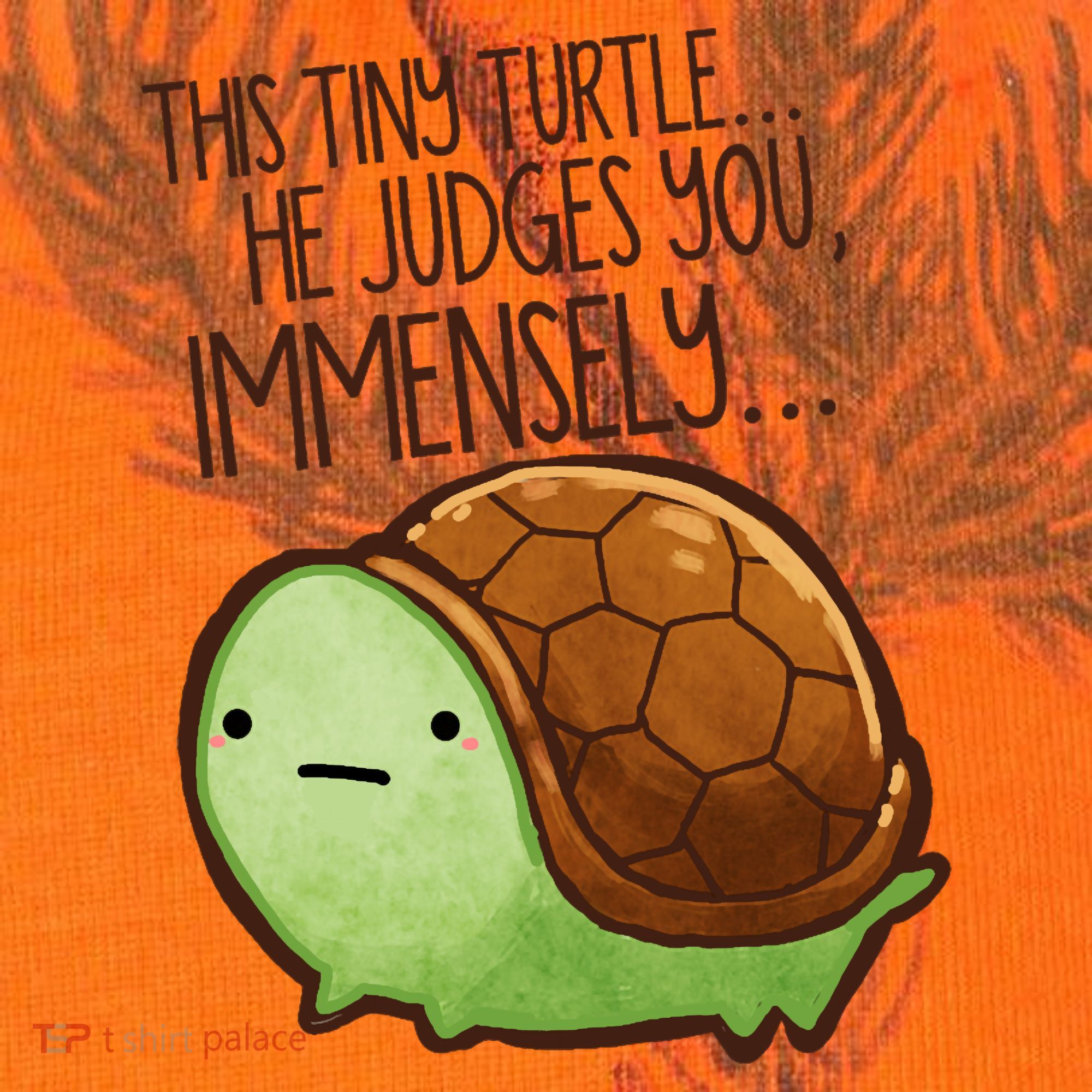 This Turtle.. He Judges You. Kati Licensed 12" Camo Cuffed Beanie