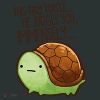 This Turtle.. He Judges You. Infant Baby Jersey Bodysuit thumb 2