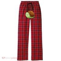 This Turtle.. He Judges You. Women's Flannel Plaid Pajama Pants thumb 0