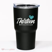 Thirteen Teenager Heart Cute 13th Birthday Tumbler thumb 0