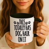 This Totally Has Dog Hair On It I Love My Dog Great Gift Coffee Mug thumb 3