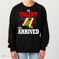 The Talent Has Arrived Cornhole Player Papa Grandpa Gift Women's Sweatshirt thumb 0
