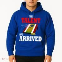 The Talent Has Arrived Cornhole Player Papa Grandpa Gift Hoodie thumb 2