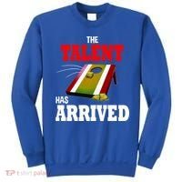 The Talent Has Arrived Cornhole Player Papa Grandpa Gift Sweatshirt thumb 0