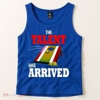 The Talent Has Arrived Cornhole Player Papa Grandpa Gift Tank Top thumb 2