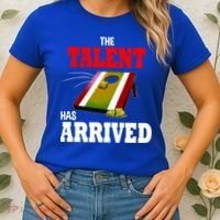 The Talent Has Arrived Cornhole Player Papa Grandpa Gift Women's T-Shirt thumb 2