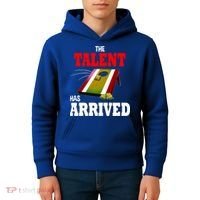 The Talent Has Arrived Cornhole Player Papa Grandpa Gift Kids Hoodie thumb 4