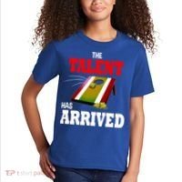 The Talent Has Arrived Cornhole Player Papa Grandpa Gift Kids T-Shirt thumb 2