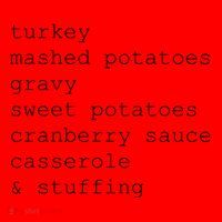 Turkey Thanksgiving Holiday Food Guide Santa Hat thumb 1