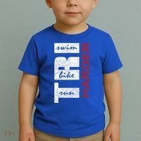 Triathletes Tri Harder Swim Bike Run Triathlon Inspired Cool Gift Toddler T-Shirt thumb 2