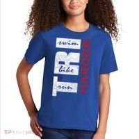 Triathletes Tri Harder Swim Bike Run Triathlon Inspired Cool Gift Kids T-Shirt thumb 2