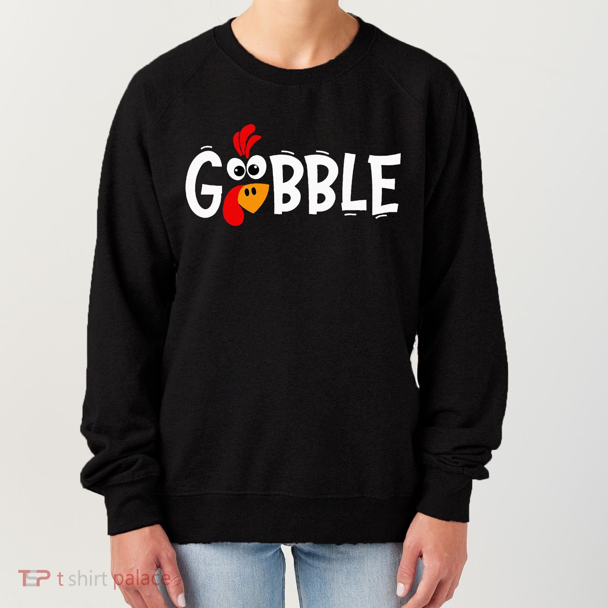 Turkey Trot Hilarious Thanksgiving Gathering Women's Sweatshirt