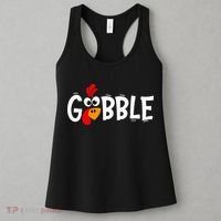 Turkey Trot Hilarious Thanksgiving Gathering Women's Tank Top thumb 3