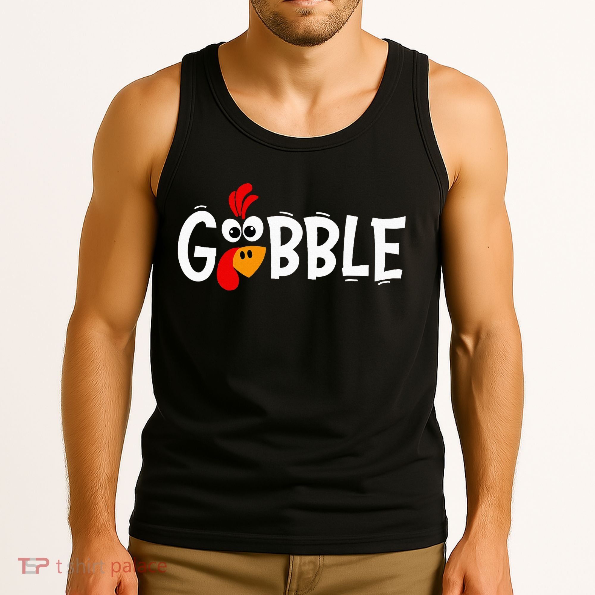 Turkey Trot Hilarious Thanksgiving Gathering Tank Top