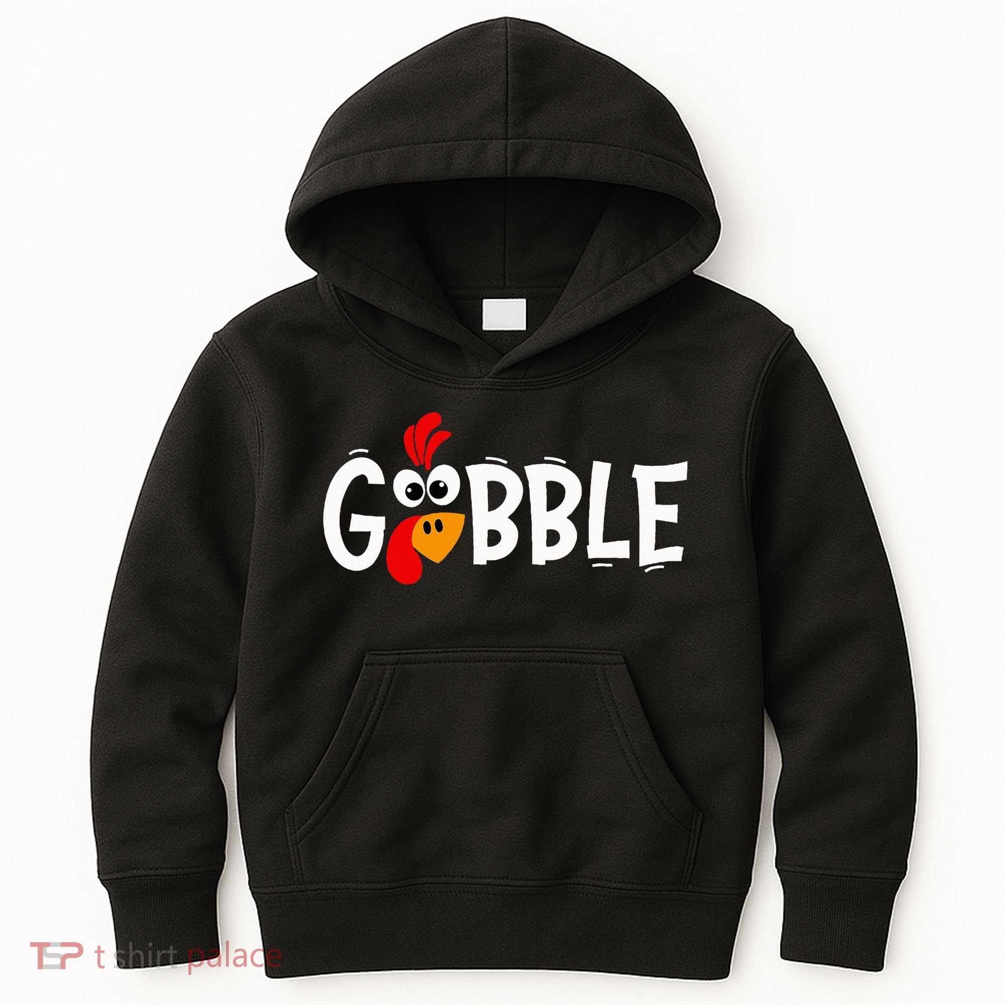 Turkey Trot Hilarious Thanksgiving Gathering Kids Hoodie