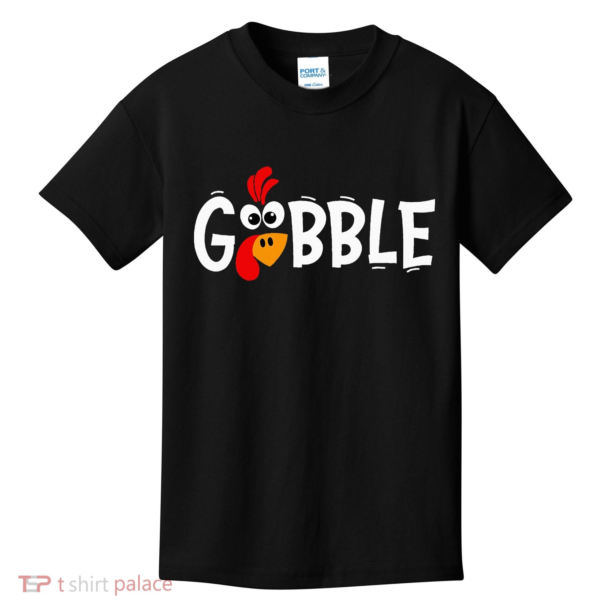 Turkey Trot Hilarious Thanksgiving Gathering Kids T-Shirt