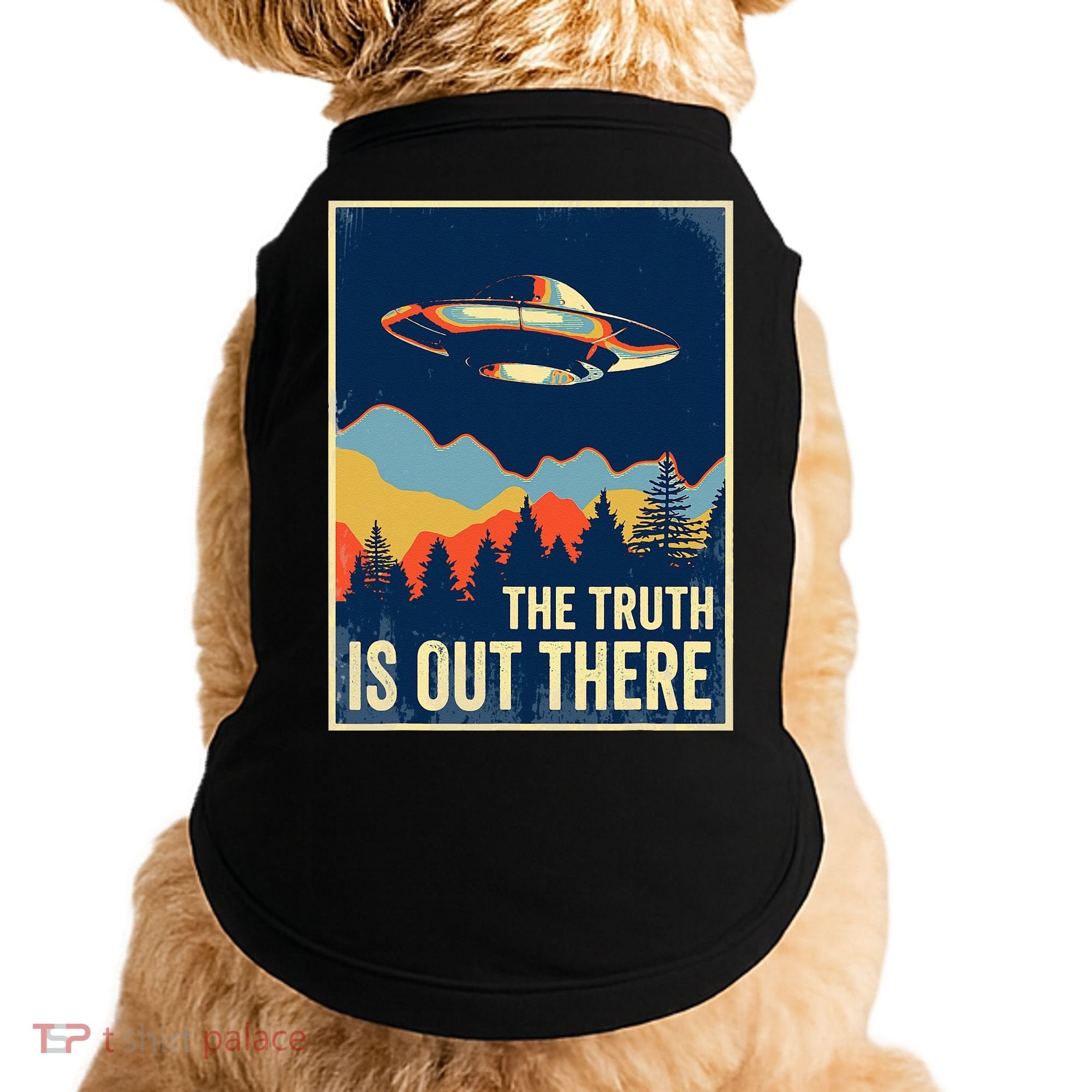 The Truth Is Out There Area 51 Alien UFO Doggie Tank