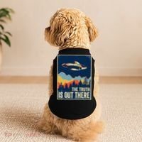 The Truth Is Out There Area 51 Alien UFO Doggie Tank thumb 2