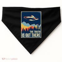 The Truth Is Out There Area 51 Alien UFO USA-Made Doggie Bandana thumb 0