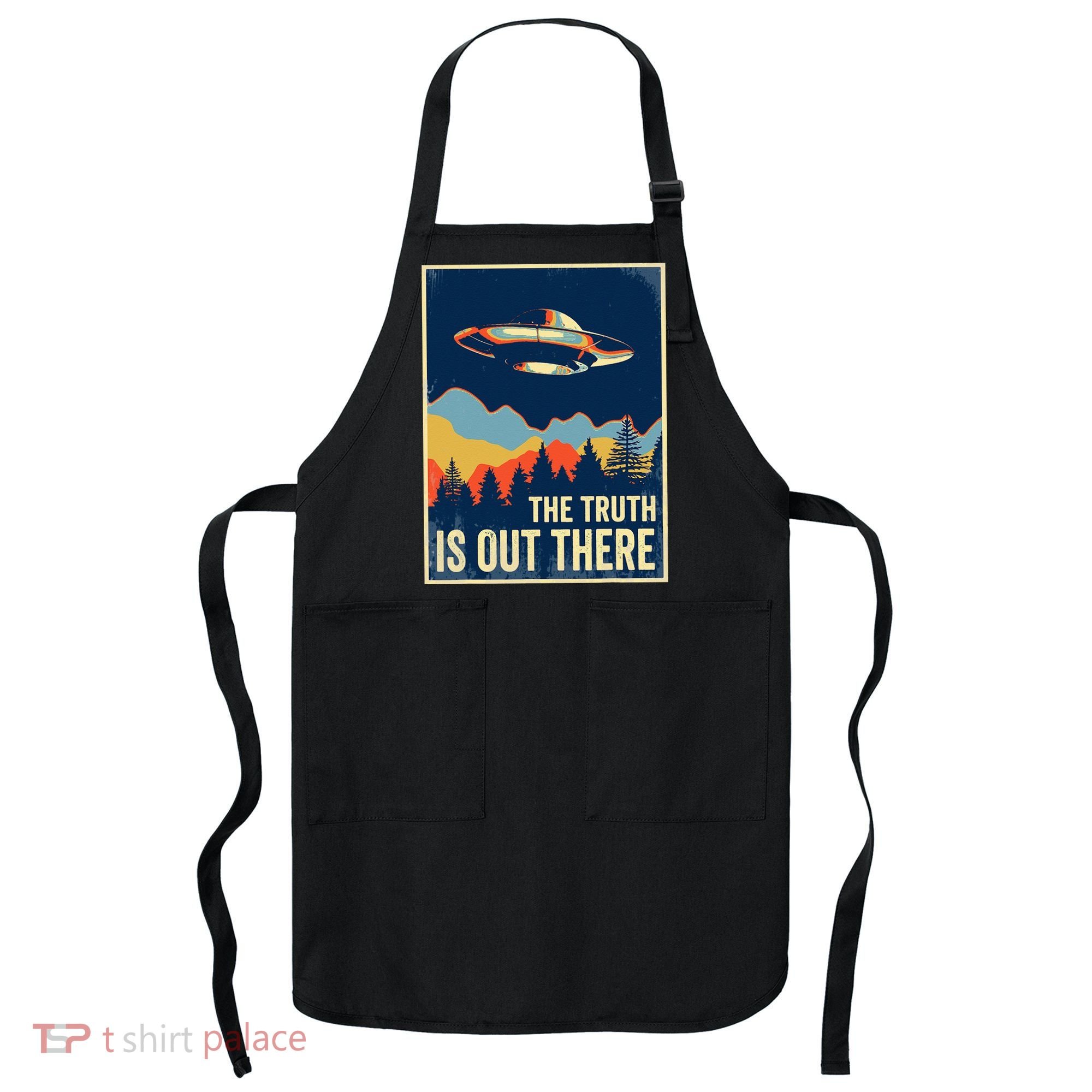 The Truth Is Out There Area 51 Alien UFO Apron