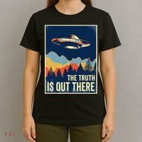 The Truth Is Out There Area 51 Alien UFO T-Shirt thumb 4