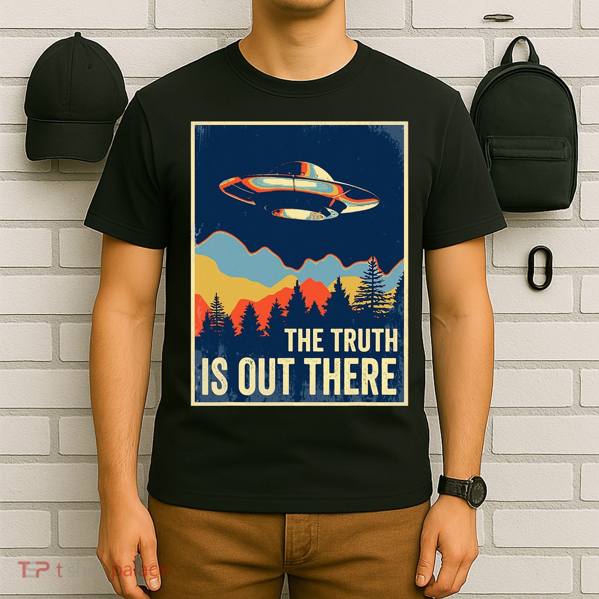 The Truth Is Out There Area 51 Alien UFO T-Shirt