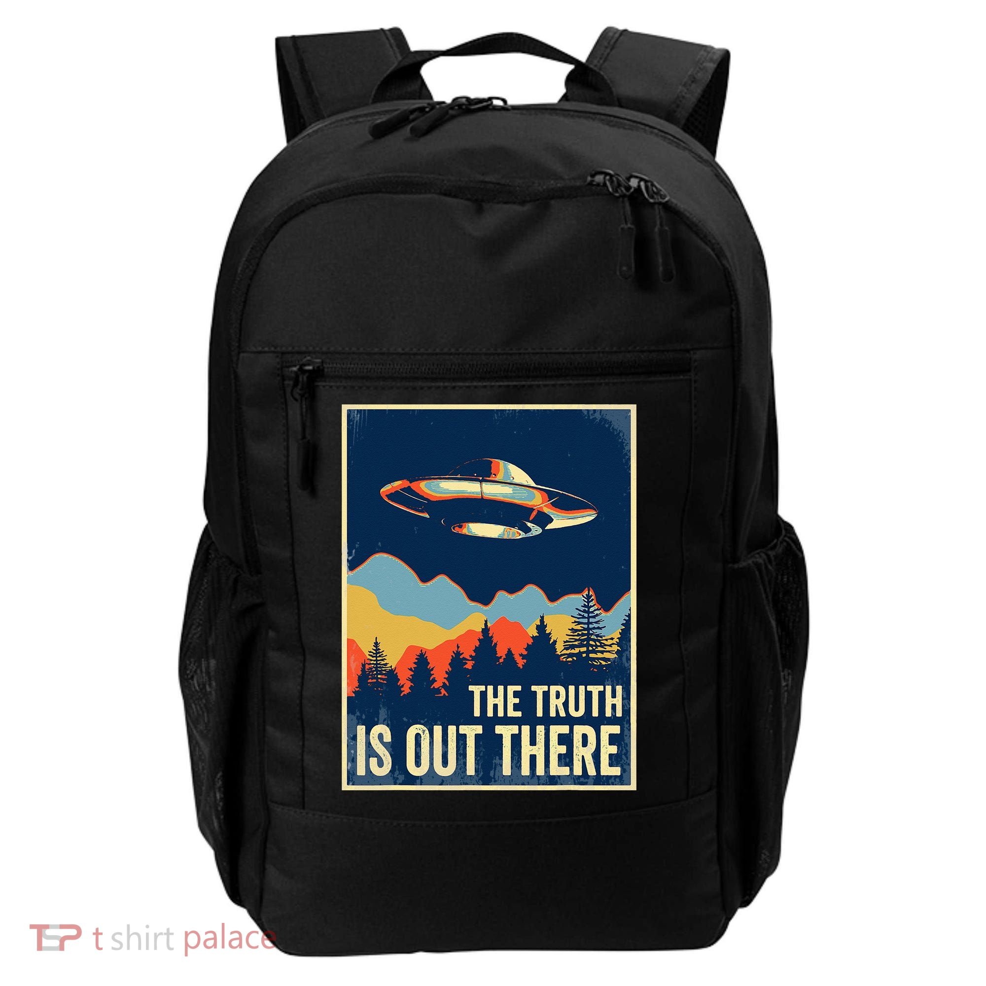 The Truth Is Out There Area 51 Alien UFO Backpack