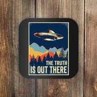 The Truth Is Out There Area 51 Alien UFO Coaster thumb 0
