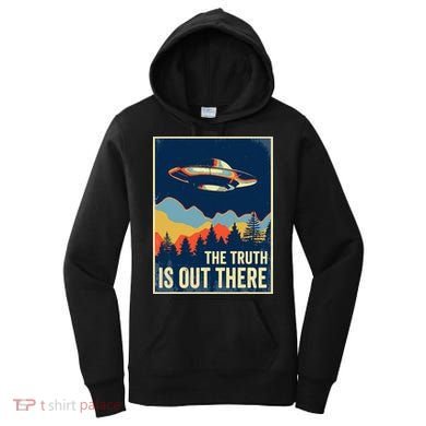 The Truth Is Out There Area 51 Alien UFO Women's Hoodie