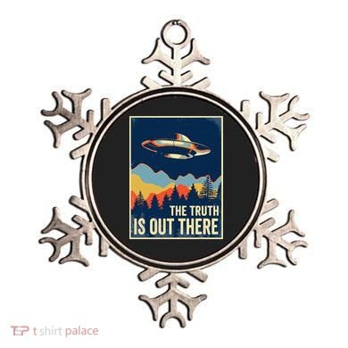 The Truth Is Out There Area 51 Alien UFO Ornament