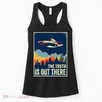 The Truth Is Out There Area 51 Alien UFO Women's Tank Top thumb 0