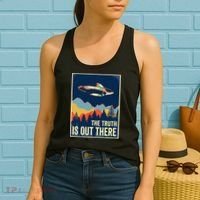 The Truth Is Out There Area 51 Alien UFO Women's Tank Top thumb 2