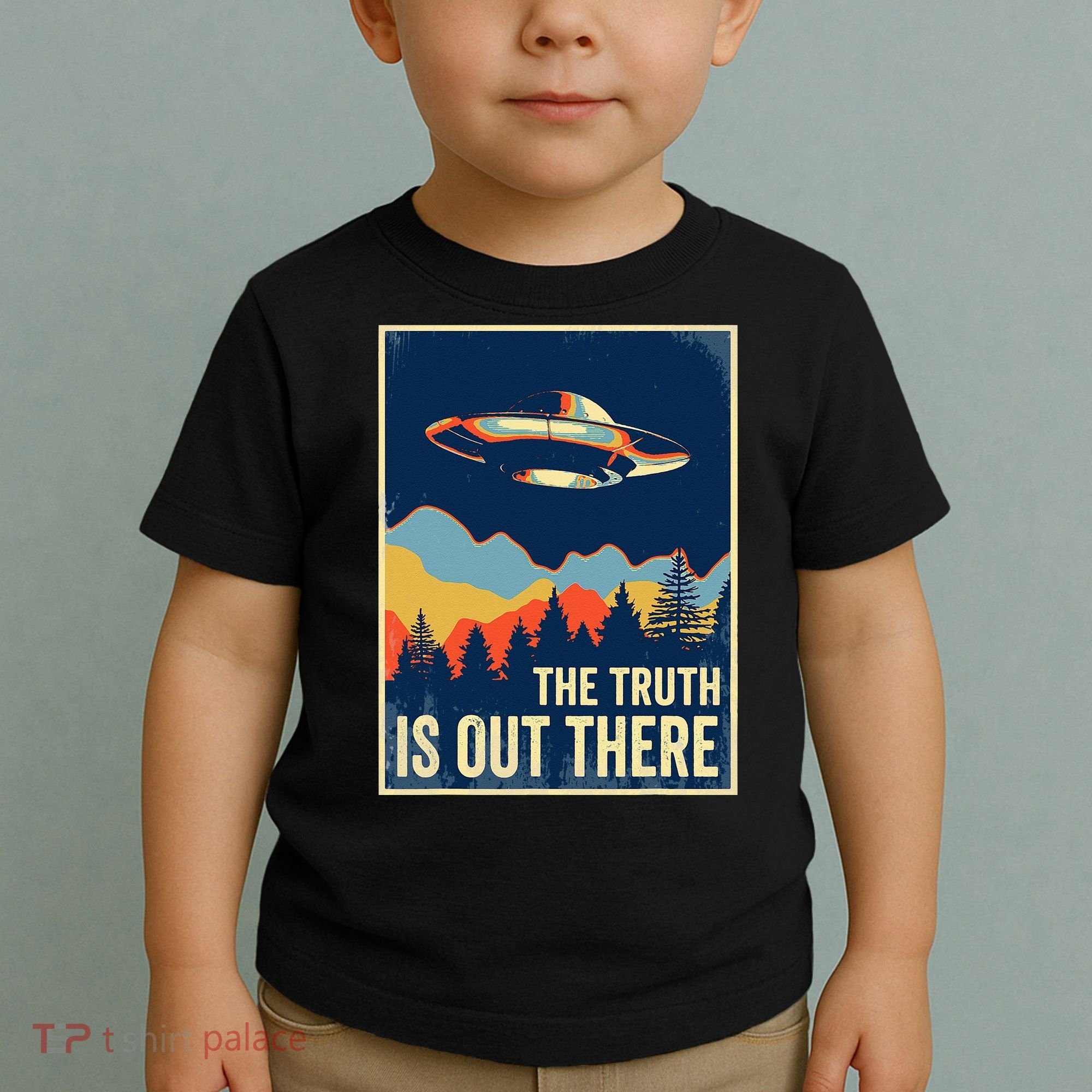 The Truth Is Out There Area 51 Alien UFO Toddler T-Shirt