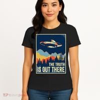 The Truth Is Out There Area 51 Alien UFO Women's T-Shirt thumb 4