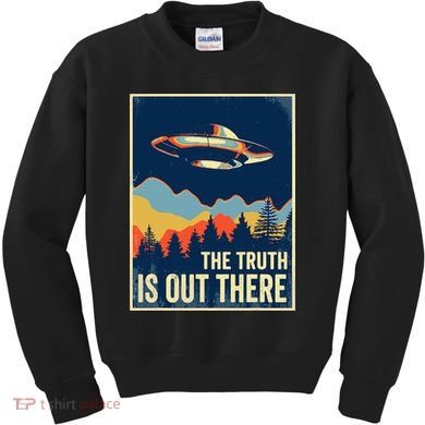 The Truth Is Out There Area 51 Alien UFO Kids Sweatshirt